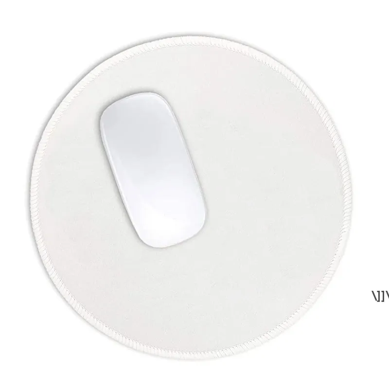Locking Edge Sublimation Mousepad Blanks Round Stitched Anti Slip  Waterproof Rubber Circle Mouse Pad Pretty Cute Pads For Home Gaming  RRB12712 From B2b_beautiful, $1.56